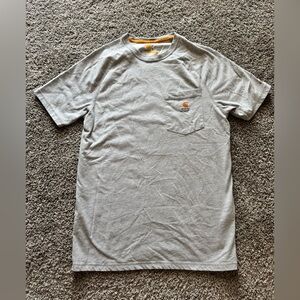 Men’s gray carhartt pocket tee